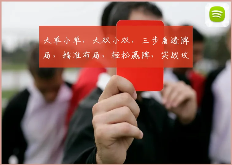 大单小单，大双小双，三步看透牌局，精准布局，轻松赢牌，实战攻略，一网打尽